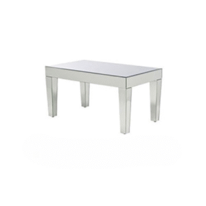 Mirrored Coffee Table – 36" x 21" x 20" – Glam Event Lounge Table