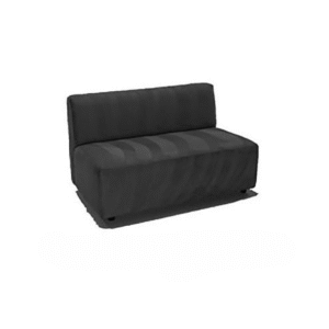 Armless Couch black