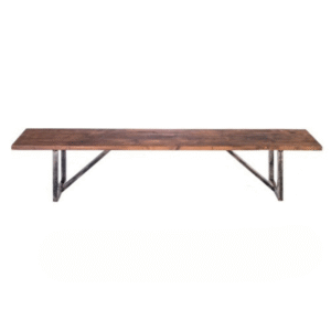 Urban Bench with industrial style for contemporary event spaces
