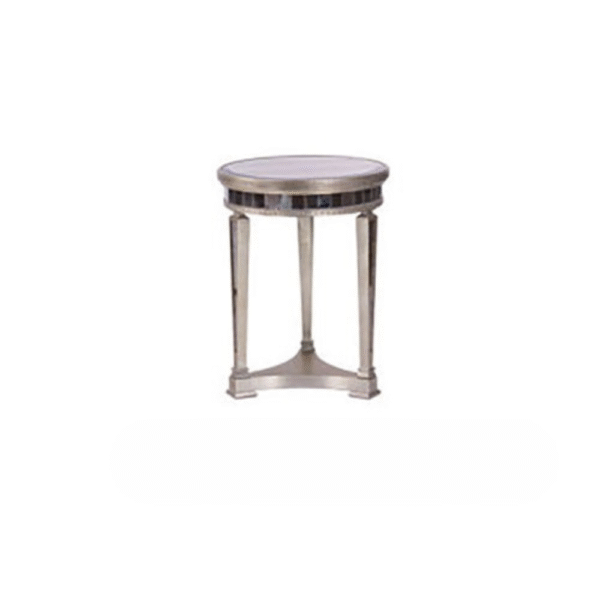 Victoria End Table – 20" Round x 26" High – Elegant Accent Table for Events