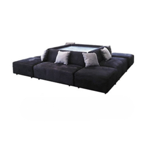 SQUARE SECTIONAL BLACK