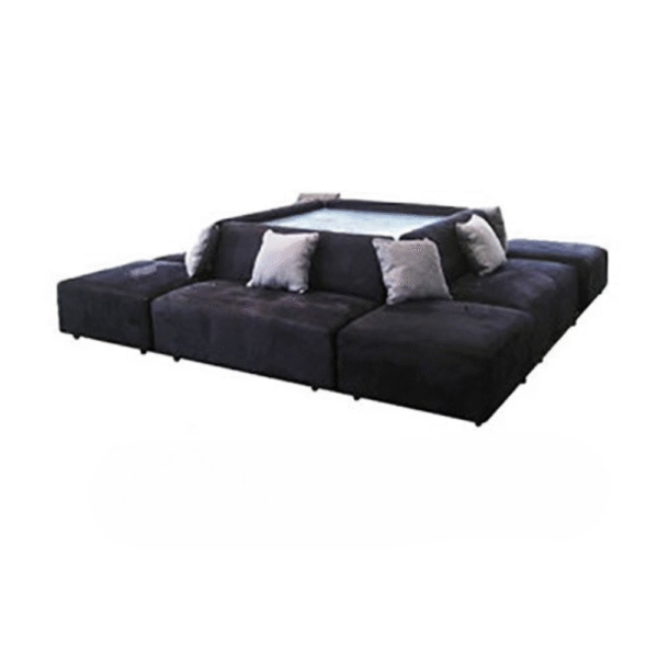 SQUARE SECTIONAL BLACK