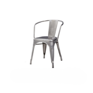 Metal chair rental for industrial and modern event seating