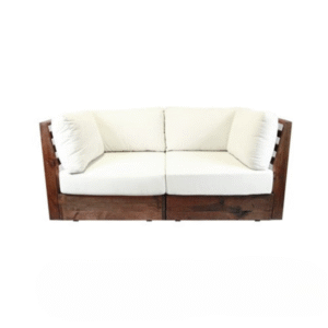 Sunset Love Seat with clean modern lines for outdoor and indoor events
