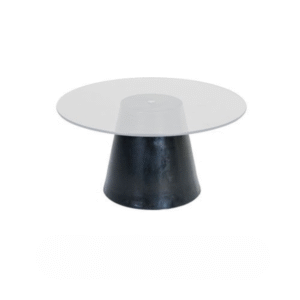 Martini Coffee Table in Black and White Finish – Modern Event Furniture