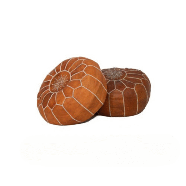Moroccan pouf rental for boho and lounge event seating