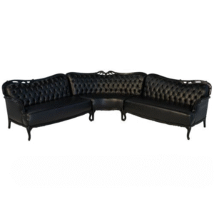 Alexandra Sectional Sofa with tufted design for luxury lounge event rental