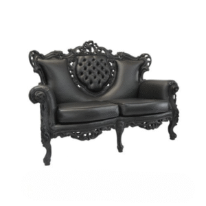 Regency Love Seat with tufted detailing and refined design for event rental
