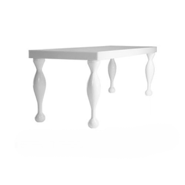 Kings Communal Dining Table – 96" x 31" x 30" – Long Table for Weddings & Events