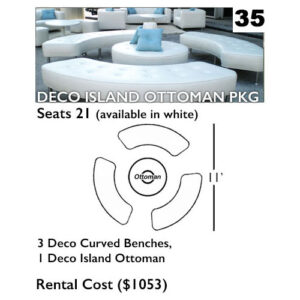 DECO ISLAND OTTOMAN PACKAGE