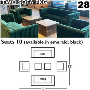 TWO SOFA PACKAGE