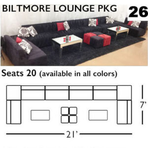 BILTMORE LOUNGE PACKAGE