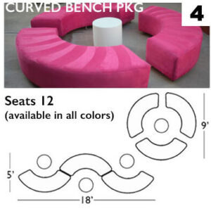CURVED BENCH PACKAGE