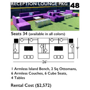 RECEPTION LOUNGE PACKAGE