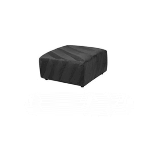 White square ottoman for event rental by Lounge Appeal, modern event furniture seating